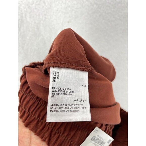 INC International Concepts Cargo Jogger Pants Women’s M Brown High Rise NWT - Picture 10 of 10
